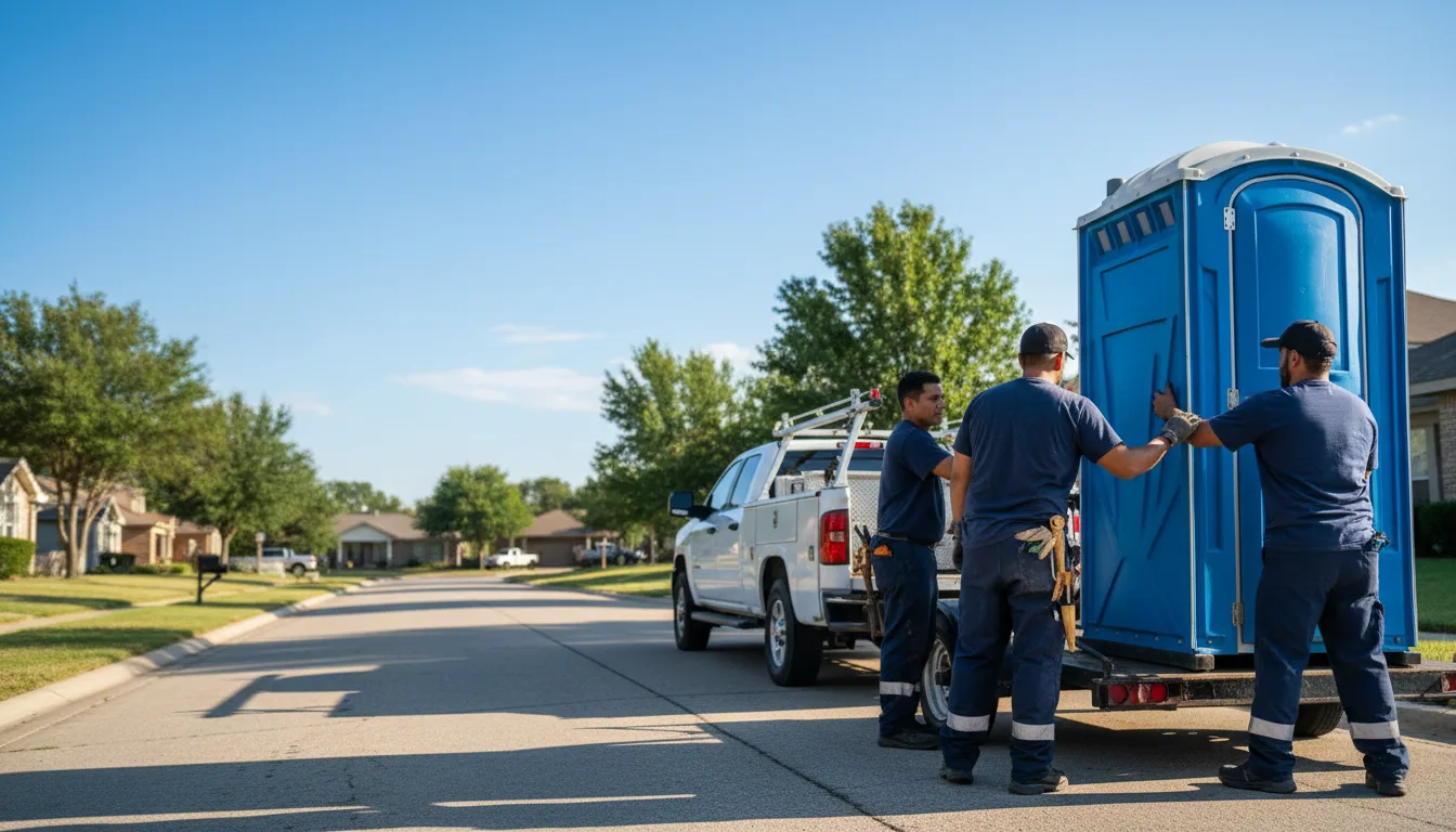 Portable Toilet Rental in Thornton, IL near me